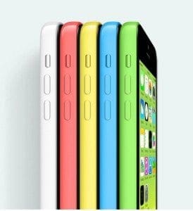 iPhone 5c side