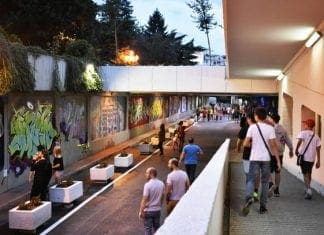 Отворена првата “Галерија на отворено” – ГРАДОТ УБАВ