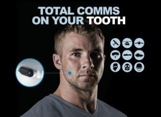 Molar Mic е комуникациски уред кој се става на забите кој ќе го користи американската армија