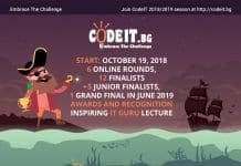 На 19 октомври започнува новата сезона 2018/19 на Меѓународниот натпревар по програмирање организиран од Мусала Софт