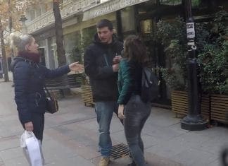 Коментар на експериментот „како минувачи реагираат на насилство врз жена“