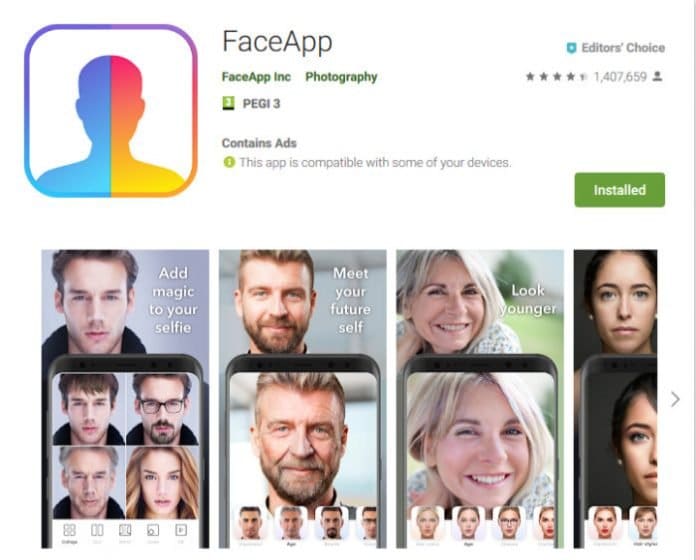 Screenshot_2019-07-18 FaceApp - Apps on Google Play