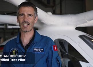 Volocopter го направи својот прв тест лет на аеродромот во Хелсинки интегриран со системот за контрола на летање