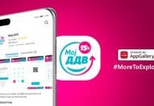 Апликацијата МојДДВ сега достапна и на AppGallery на Huawei