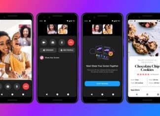 Facebook Messenger доби можност за споделување на екранот за време на видео разговори на мобилните апликации
