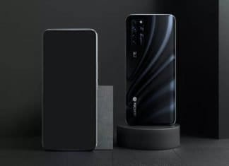 ZTE со слика го најавува својот телефон со предната камера вградена под екранот