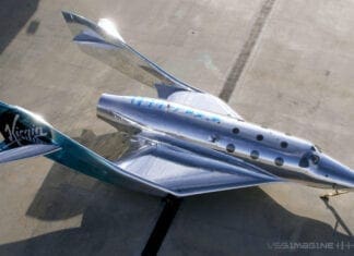 Virgin Galactic го претстави првото летало од новата SpaceShip III генерација