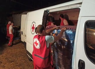 Црвениот Крст на Македонија со хуманитарна помош за населението кое е зафатено со пожарите