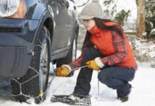 РСБСП со потсетување: Од 15 ноември задолжително носење на зимска опрема во возилото