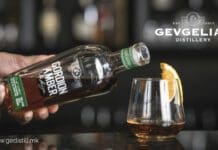 Крафт ракијата Гордион Амбер достапна на македонскиот пазар