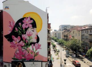 Мурал посветен на инспирацијата – подарок за Скопје од dm дрогерие маркт