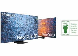 Телевизорот Samsung Neo QLED 2023 се здоби со сертификат за „Намалување на CO2“ од институтот Carbon Trust
