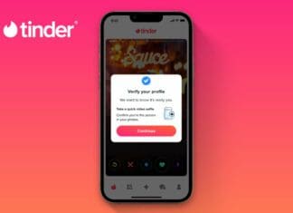 Верификацијата на профилите на Tinder сега ќе се прави преку видео
