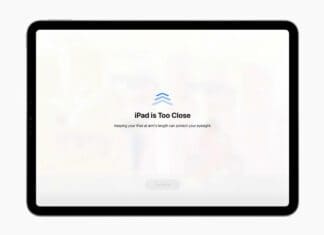 iPhone и iPad ќе ги предупредуваат корисниците кои го држат уредот премногу блиску до очите