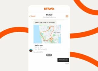 Strava воведе можност за комуникација преку пораки помеѓу корисниците