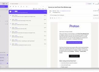 Proton Mail десктоп апликацијата излезе од бета и им стана достапна на сите корисници