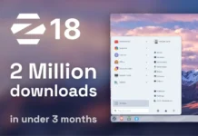 Zorin OS 18 продолжува со зголемување на бројот на нови корисници