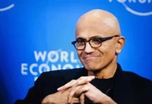 Сатја Надела говори за вештачката интелигенција во рамките на Светскиот Економски Форум