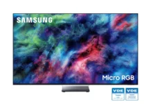 Samsung Micro RGB телевизорот доби сертификати за безбедност за очите и за приказ на циркадијалниот ритам од институтот „VDE“