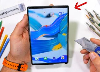 „JerryRigEverything“ објави видео од смартфонот на LG кој требаше да има екран кој се намотува