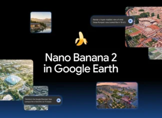 Google го интегрира нивниот јазичен модел за генерирање слики Nano Banana 2 во Google Earth