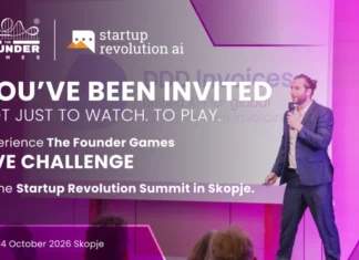 The Founder Games организира Live Challenge на Startup Revolution AI Summit
