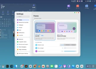 Нов бесплатен десктоп за KDE Plasma носи изглед на macOS со „Liquid Glass“ ефекти