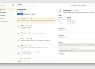 Homebrew доби официјална апликација за macOS со која апликациите се инсталираат без командна линија